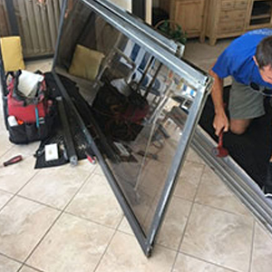 sliding glass door frame repair Key West